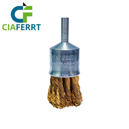 ESCOBILLA TRENZADO DE ACERO TIPO PINCEL