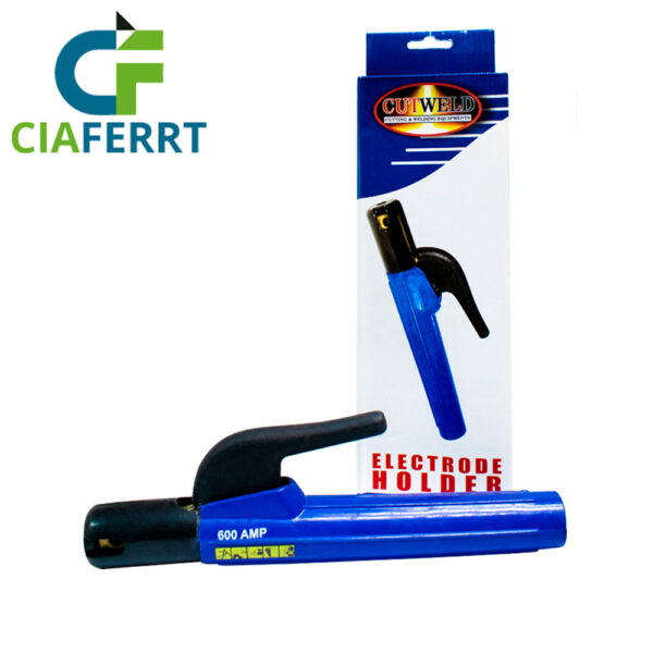 PORTA ELECTRODOS CUTWELD 600AMP