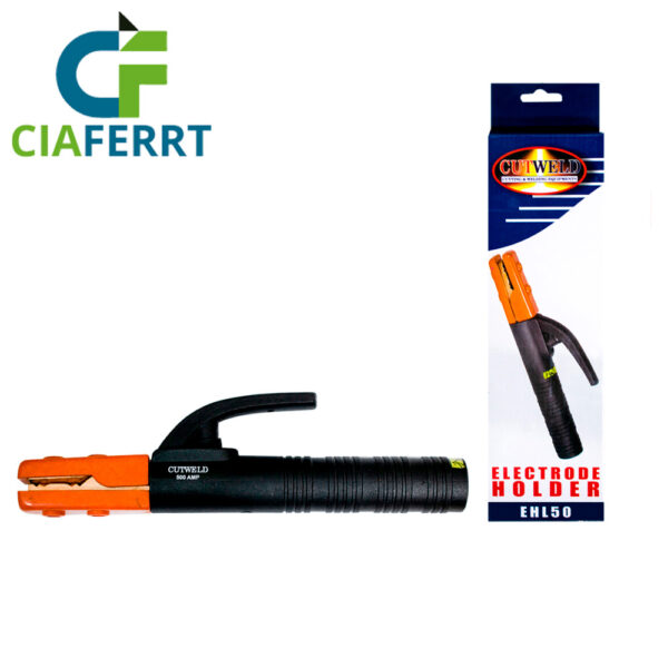 PORTA ELECTRODO CUTWELD 500 AMP