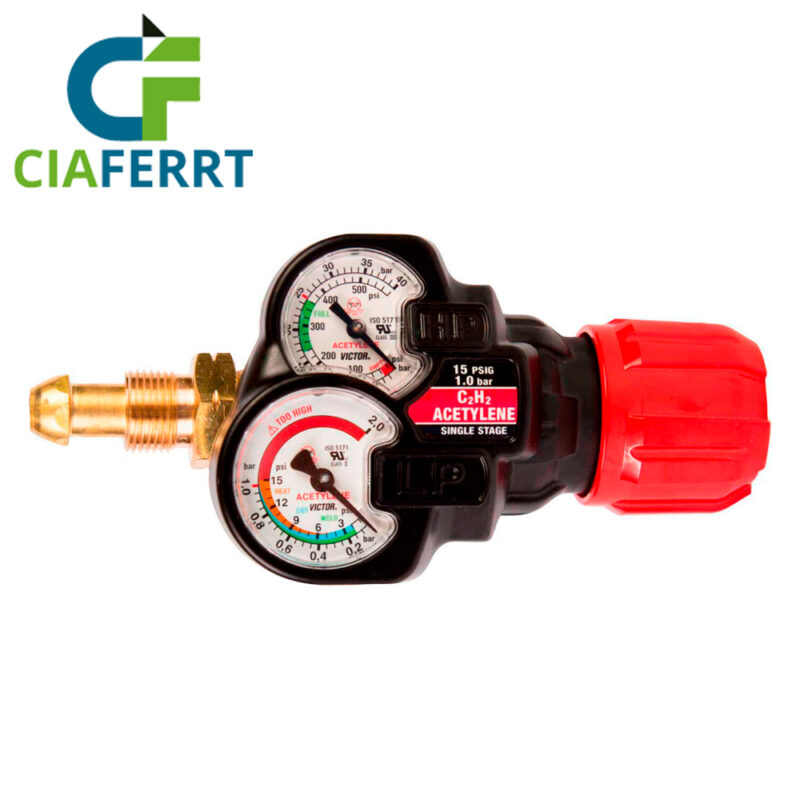 REGULADOR DE ACETILENO VICTOR MODELO ESS32-15-510