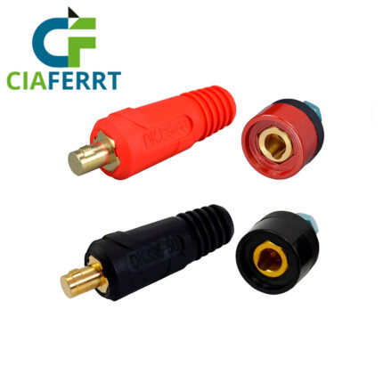 RIVERWELD TIG CABLE DE SOLDADURA CONECTOR Y SOCKET