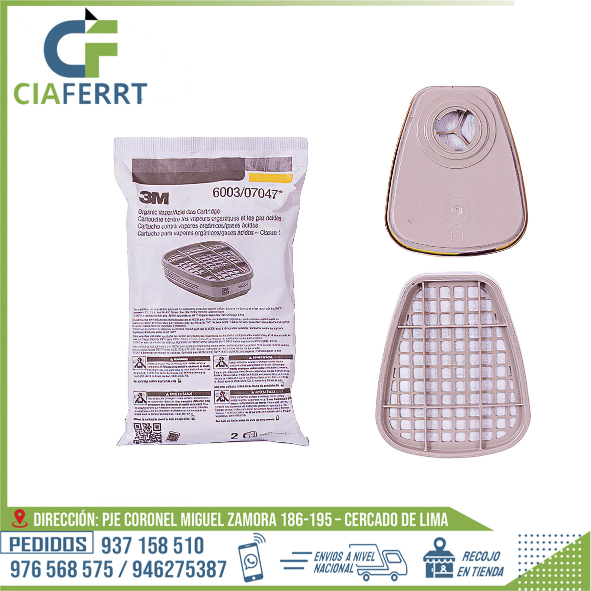 3M-6003-PAR-DE-CARTUCHOS-CONTRA-VAPORES-ORGANICOS.jpg 3M 6003 PAR DE CARTUCHOS CONTRA VAPORES ORGÁNICOS - Imagen 1
