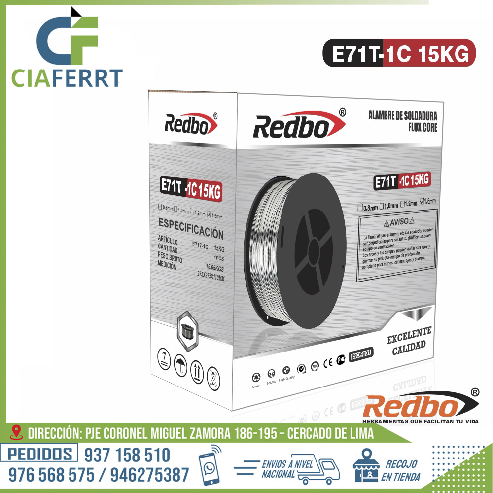ALAMBRE-DE-SOLDADURA-FLUX-CORE-E71T-1C-15KG-REDBO.jpg ALAMBRE DE SOLDADURA FLUX CORE E71T-1C 15KG - REDBO - Imagen 1
