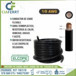 CABLE DE SOLDAR 1/0 AWG