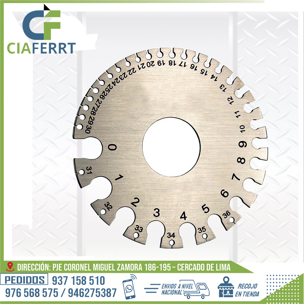 CALIBRADOR-DE-DIAMETRO-DE-ALAMBRE-Y-ESPESOR-DE-LAMINAS.jpg CALIBRADOR DE DIAMETRO DE ALAMBRE Y ESPESOR DE LAMINAS - Imagen 1