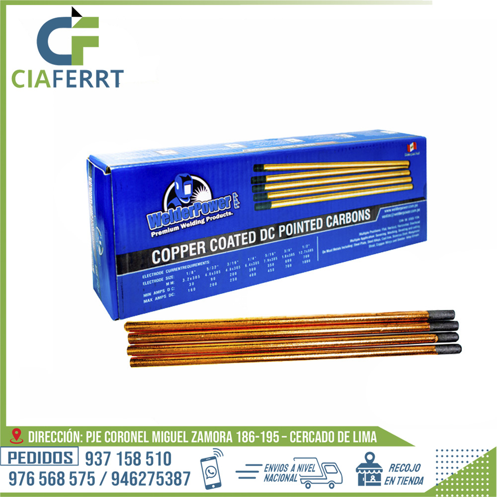 CARBON-PARA-CORTE-WELDER-POWER-.jpg CARBON PARA CORTE WELDER POWER - Imagen 1
