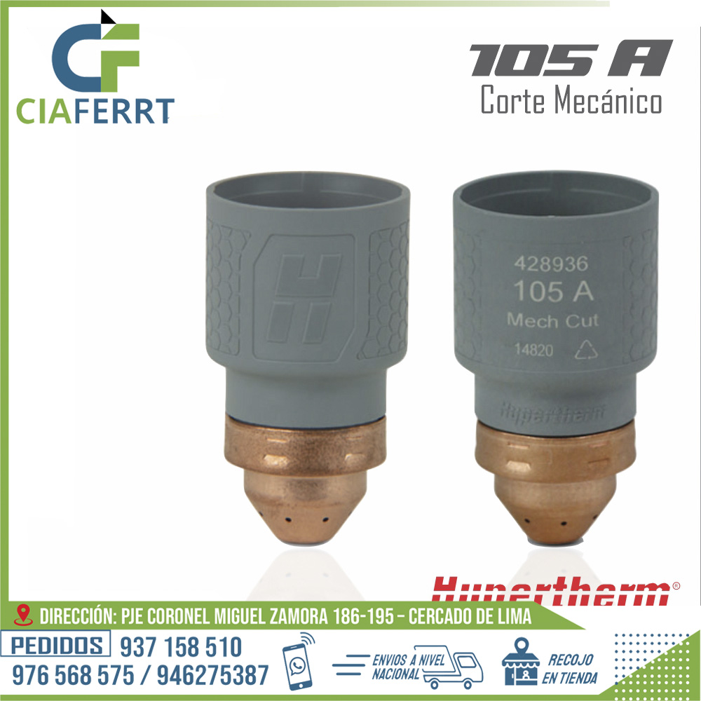 CARTUCHO-428936-ADAPTADOR-105-A-HYPERTHERM.jpg CARTUCHO #428936 - ADAPTADOR 105 A - HYPERTHERM - Imagen 1