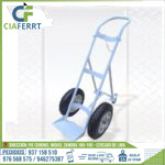 COCHE PORTA BALÓN DE OXÍGENO CON DOBLE SOPORTE - 10M3