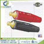 CONECTOR DE CABLE TIPO DINSE LDP-70 - LENCO