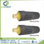 CONECTORES MACHO PARA  MAQUINA  DE SOLDAR - 1025