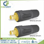 CONECTOR MACHO PARA  MAQUINA  DE SOLDAR TIPO DINSE - 5070