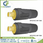 CONECTORES MACHO PARA  MAQUINA  DE SOLDAR - 70-95