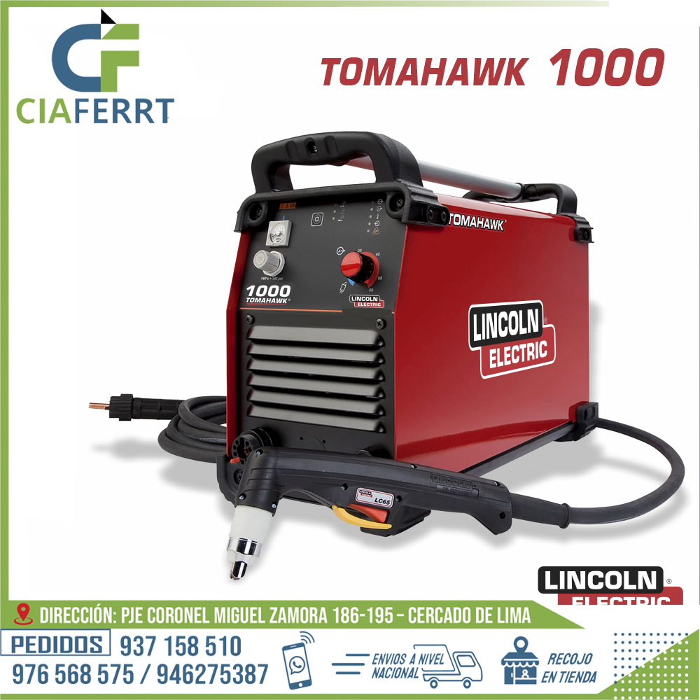 CORTADORA-DE-PLASMA-TOMAHAWK-1000-LINCOLN-1.png CORTADORA DE PLASMA TOMAHAWK 1000 - LINCOLN - Imagen 1