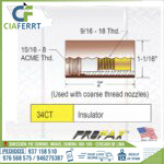 BASE DE TOBERA PROFAX PFX-34CT