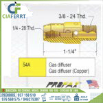 DIFUSOR DE GAS PROFAX PFX-54A