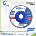 DISCO FLAP 7 POLIFAN - NORTON