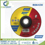 DISCOS DE DESBASTE BDA 630 INOX - NORTON