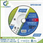 DISCOS DE DESBASTE SUPER BDA 640 - NORTON