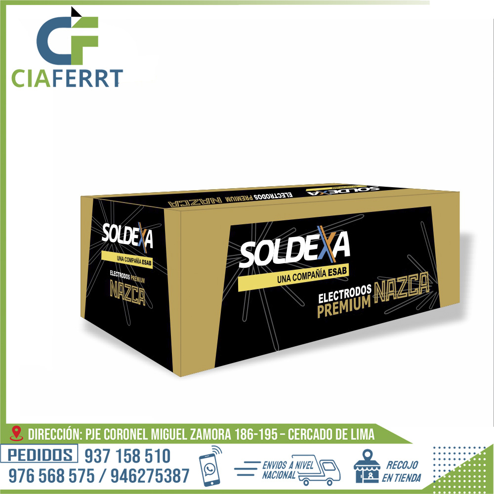 ELECTRODO-NAZCA-PLUS-6010-25-KLS.jpg ELECTRODO NAZCA PLUS 6010 - Imagen 1