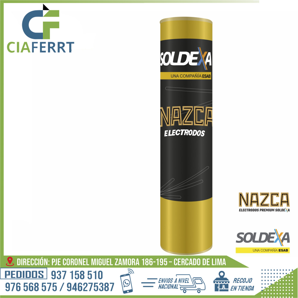 ELECTRODO-NAZCA-ZUCAR.jpg ELECTRODO NAZCA ZUCAR - Imagen 1