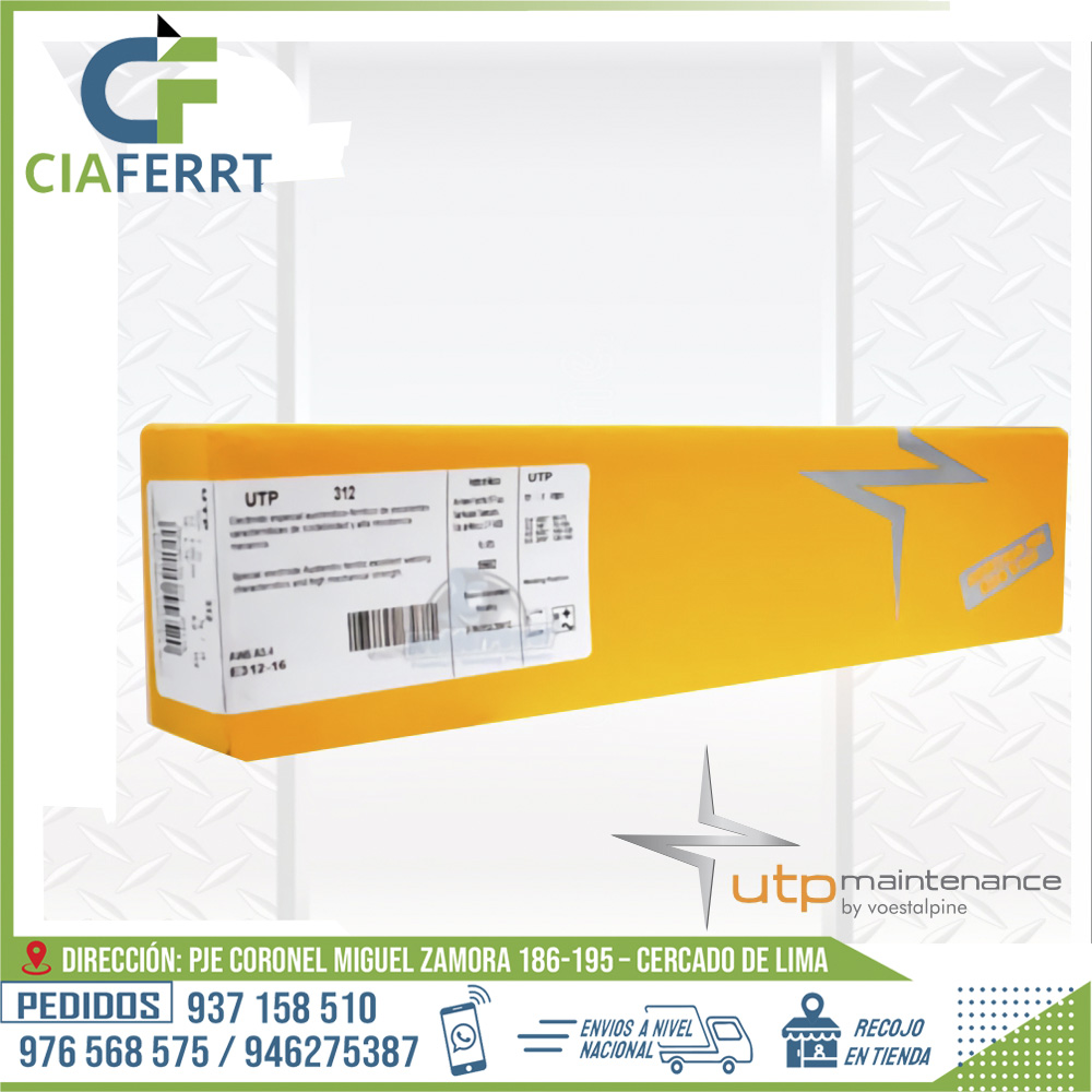 ELECTRODO-UTP-312-1.jpg ELECTRODO UTP 312 - Imagen 1