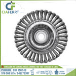ESCOBILLA CIRCULAR TRENZADO FAESIN PIPELINER PLX-1160K DE 4.5"