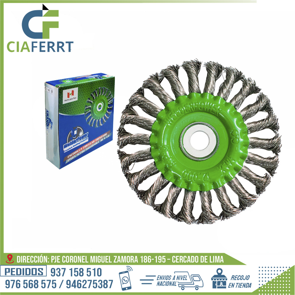 ESCOBILLA-CIRCULAR-TRENZADO-PARA-ACERO-INOXIDABLE-.jpg ESCOBILLA CIRCULAR TRENZADO PARA ACERO INOXIDABLE - Imagen 1