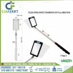 ESPEJO DE INSPECCIÓN TELESCÓPICO (CON ILUMINACIÓN) INSIZE