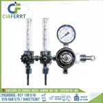 FLUJOMETRO PARA ARGON DOBLE SALIDA