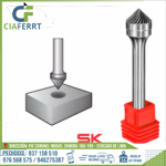 FRESA ROTATIVA FORMA CÓNICA DE 45°