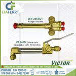 CAÑA DE OXICORTE CA 2460A+ Y MANGO WH 315FC+ - VICTOR