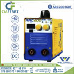 MAQUINA DE SOLDAR ARC 200 IGBT - WELDWELL®
