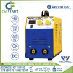 MAQUINA DE SOLDAR ARC 250 IGBT - WELDWELL®