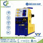 MAQUINA DE SOLDAR MIG 200 IGBT - WELDWELL®