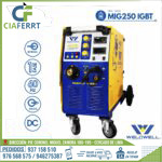 MAQUINA DE SOLDAR MIG250 IGBT - WELDWELL®