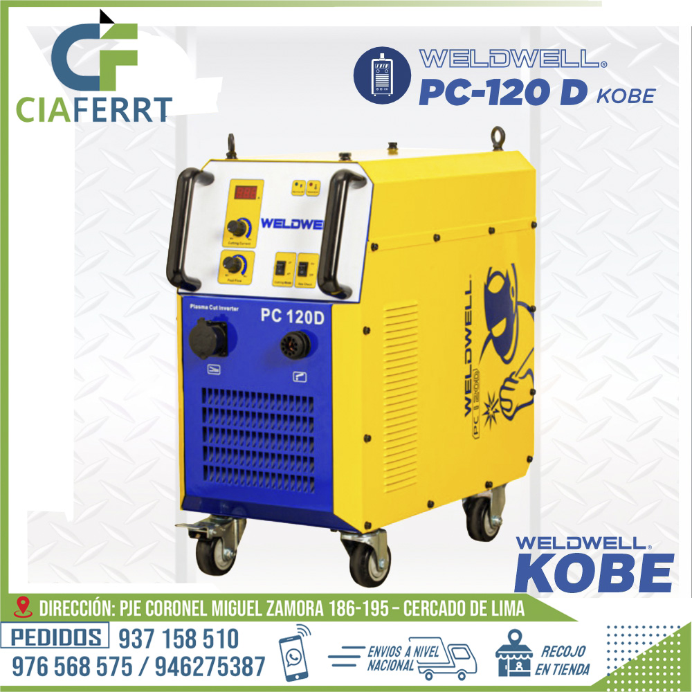 MAQUINA-DE-SOLDAR-PC-120-D-KOBE-WELDWELL®.jpg MAQUINA DE SOLDAR PC-120 D KOBE - WELDWELL® - Imagen 1