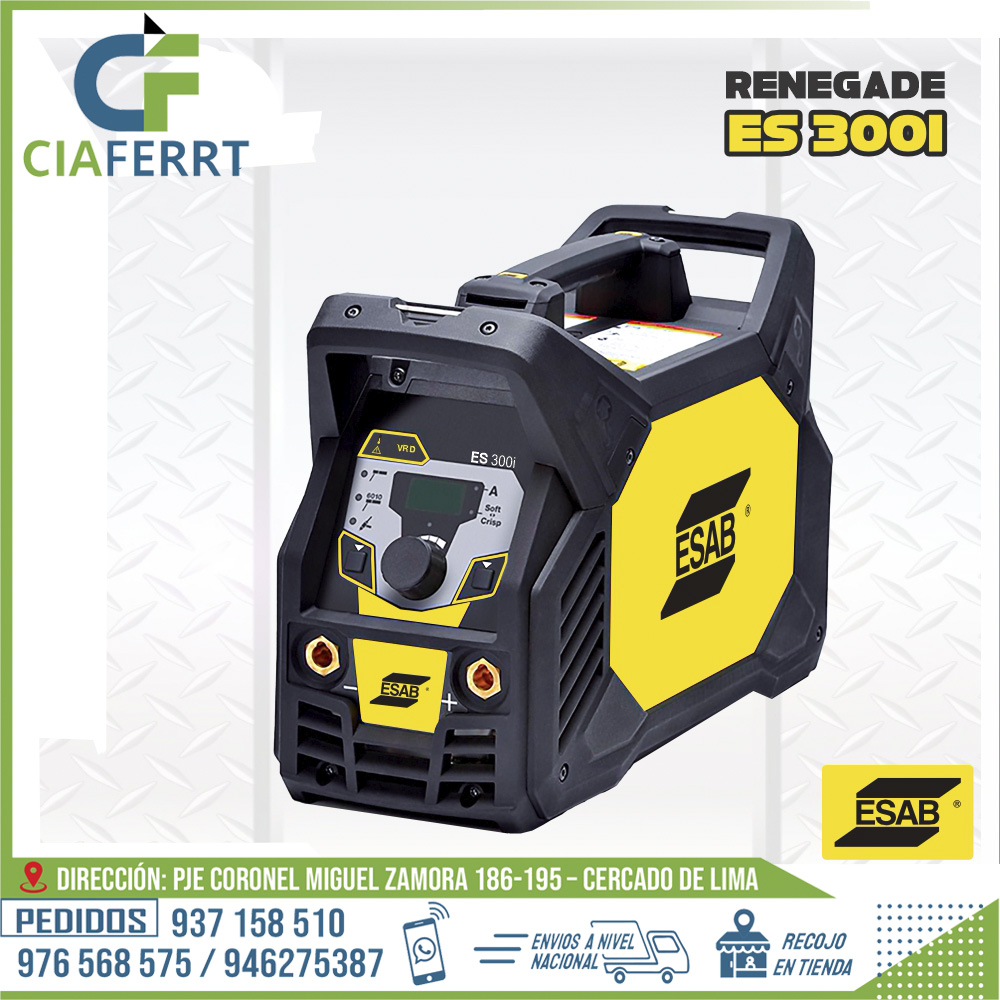 MAQUINA-DE-SOLDAR-RENEGADE-ES-300i-ESAB-1.jpg MAQUINA DE SOLDAR RENEGADE ES 300i - ESAB - Imagen 1
