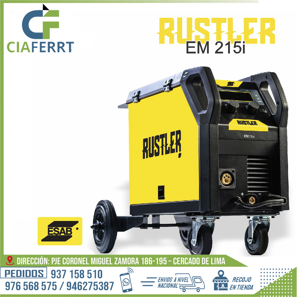 MAQUINA-DE-SOLDAR-RUSTLER-EM-215i-ESAB-1.jpg MAQUINA DE SOLDAR RUSTLER EM 215i - ESAB - Imagen 1