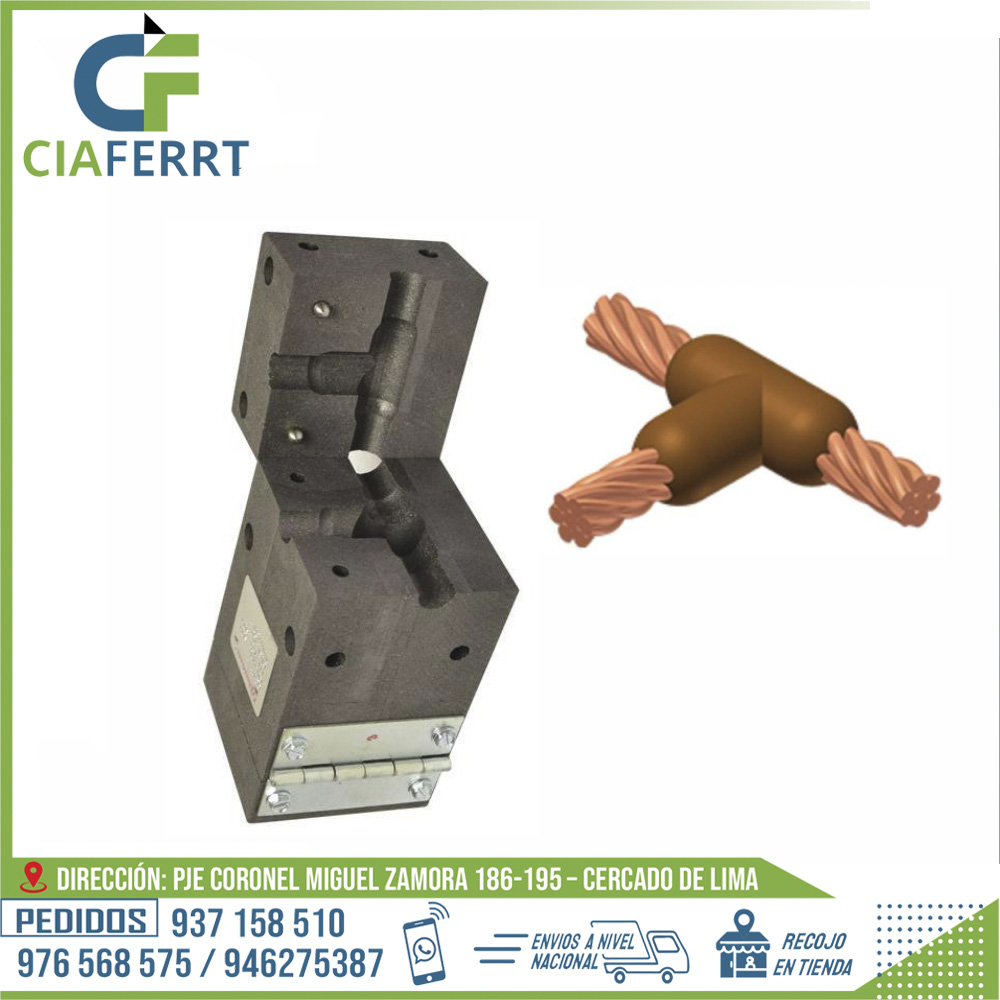 MOLDE-SOLDADURA-EXOTERMICA-–-CONECCION-CC-3.jpg MOLDE SOLDADURA EXOTERMICA - CONECCIÓN CC-3 - Imagen 1