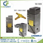 MOLDE TIPO T CABLE-CABLE 4/0AWG-2/0AWG TAC-2Q2G CADWELD