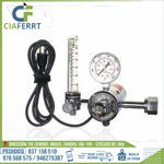 REGULADOR CON FLUJÓMETRO Y CALENTADOR PARA CO2 KFR101 CUTWELD