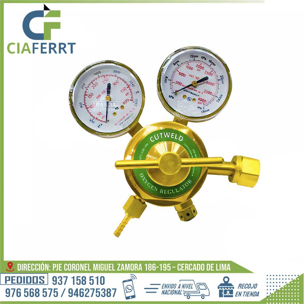 REGULADOR-DE-OXIGENO-MARCA-CUTWELD-1.jpg REGULADOR DE OXIGENO MARCA CUTWELD - Imagen 1