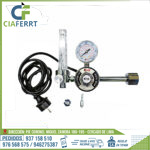 REGULADOR PARA CO2 CON CALENTADOR MARCA CDL