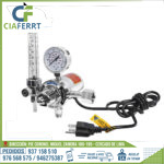 REGULADOR PARA CO2 CON CALENTADOR WP - 60 LPM - Imagen 2