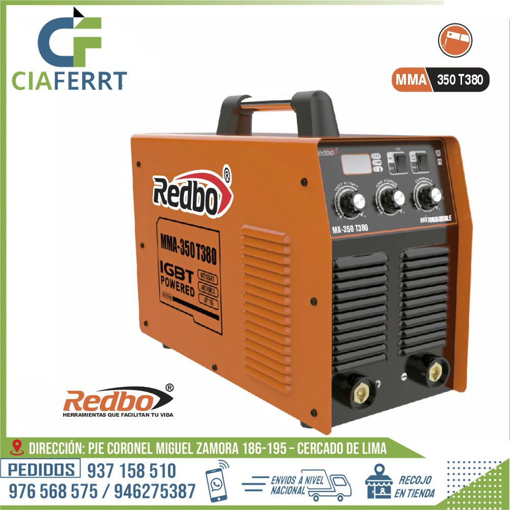 SOLDADORA-INVERTER-MMA-350-380V.jpg SOLDADORA INVERTER MMA-350 (380V) - REDBO® - Imagen 1