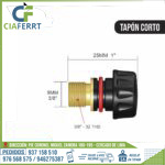 TAPÓN CORTO PARA CABEZAL TIG