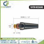 TAPÓN MEDIANO PARA CABEZAL TIG
