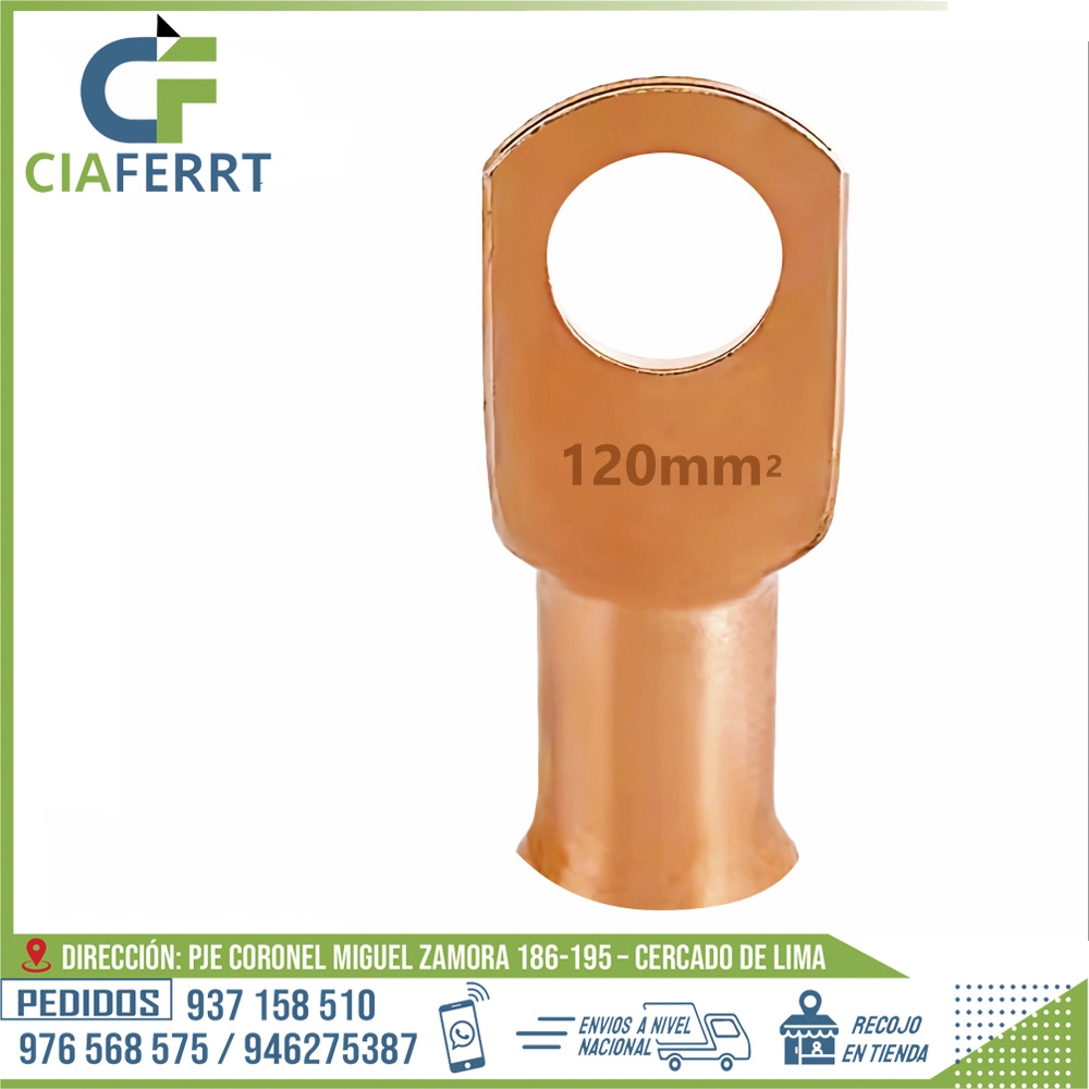 TERMINAL-DE-COBRE-120MM2-4-0-AWG.jpg TERMINAL DE COBRE 120MM2 - 4-0 AWG - Imagen 1