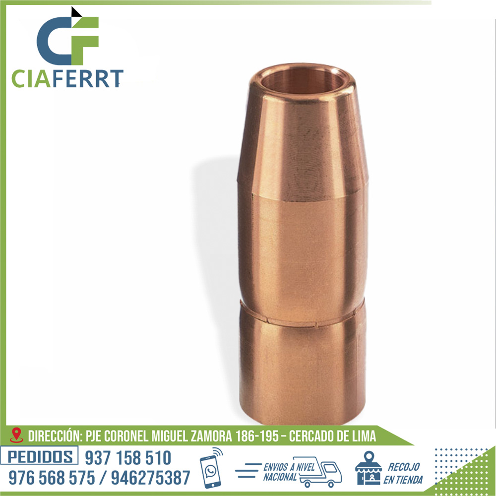 TOBERA-5-8pulg-T300-T400-T500-HD-ANTORCHA-MIG-TIPO-PROFAX.jpg TOBERA T300-T400-T500 HD- ANTORCHA MIG TIPO PROFAX - Imagen 1