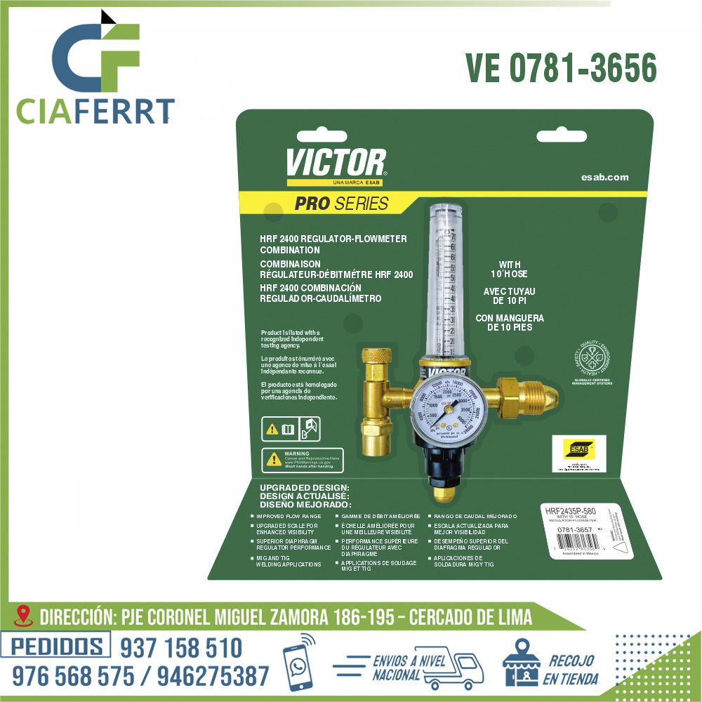 VE-0781-3656-FLUJOMETRO-HRF2435P-580-ARGON-VICTOR.jpg FLUJÓMETRO HRF2435P-580 ARGÓN - VICTOR - Imagen 1